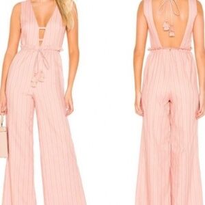NWT Tularosa Essie Jumpsuit in Blush Pink.